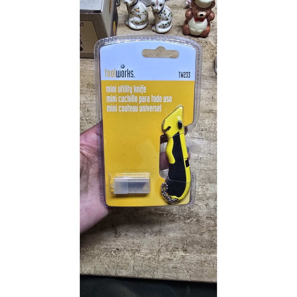 Toolworks TW233 mini utility knife Vrabd New